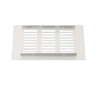 MeevrgR 80 * 150-400mm Air Vent Aluminium Silver Louvred Grill Aluminum 80 * 150-400Mm Air Suitable for Bathroom Suitable for wardrobes with Polished and Beautiful Appearance(80x150mm)