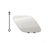 MeevrgR ABS Front Bumper Tow Hook Cover for BMW 3 Series for g20 G28 2020-2022, Replacement Cap, Easy Install, Matches OEM 51118738984, Assorted Colours(White)