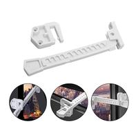 MeevrgR ABS Window Clip with Screw Sash Lock Metal Wood Abs Window Suitable for Office and Home The Safety of Babies and Children it can be Mounted on UPVC
