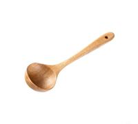 MeevrgR Acacia Wood Cooking Utensils Set, Wooden Spoons and Spatulas for Non-Stick Cookware, Smooth Handle Kitchen Tools for Stirring and Flipping(Big spoon)