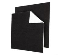 MeevrgR Active Carbon Filter for Cooker Hood 47x57cm Cuttable Grease and Odour Removal Reusable Fiber Sheet Kitchen Extractor Fan Accessory Black