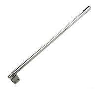 MeevrgR Adjustable Shower Screen Support Bar - Stainless Steel Telescopic (400-600mm) Fits 8-12mm Glass Chrome Finish for Walk-in Showers(Flat)