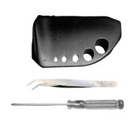 MeevrgR Aluminum Alloy Fishing Baitcasting Reel Pressing Plate for ABU B3/P3/B4P4/B5P5/X4 Models, Left-Handed with Smooth Clutch Operation, Black Black