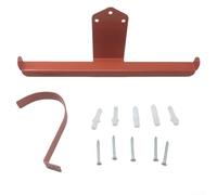 MeevrgR Backpack Blower Hooks - Heavy-Duty Steel Wall Mount for Chainsaws, Sprayers & Blowers Including BG-50 BG-56 BG-66 BG-86, Orange Rubber Coated