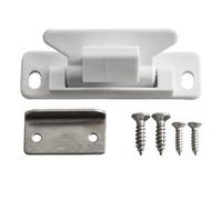 MeevrgR Baggage Door Catch RV Exterior Door Hold 67 * 24 * 22mm Metal Nylon Baggage and Commercial Vehicles Designed for Long Lasting use with Proper Durability and consistent(White)