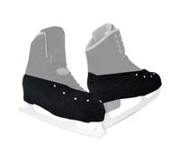 MeevrgR Black or White Ice Skate Covers for Figure Skating Boots, Anti-Scratch Protective Boot Covers Compatible with Youth and Adult Sizes S-XL (6-10 in Height) Black M