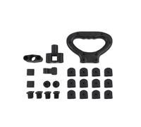 MeevrgR Black Plastic Repair Parts Set for Flat Folding Camping Wagon Cart, Full Replacement Kit Compatible with Outdoor Wagon Trolley Storage Models