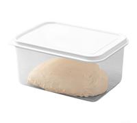 MeevrgR Bread Storage Container with Clear Lid, Dough Proofing Box for Fermentation Process, Sturdy PP Plastic Food Organizer for Kitchen Use