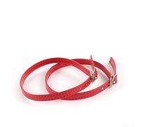 MeevrgR Buckle Belt Shoe Straps Enhance Your Heels with Removable Ankle Support (Red)
