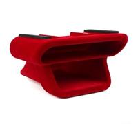 MeevrgR Car Storage Box for MINI Cooper J01 EV/ACEMAN J05 Layered 2024-2025 ABS & Suede Gear Shift Organizer Anti-Slip Design(Flocking Red)