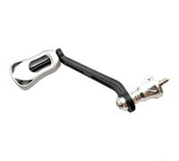 MeevrgR Carbon Fibre Single Rocker Arm Handle with Hollow Knob 70Mm for Shimano/Stella/Vanford/TwinPower/Cardiff/Stradic/Ultegra/Sahara/Miravel/Nasci/Aero/Sephia Spinnings Reels(Silvery)