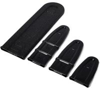 MeevrgR Chainsaw Guide Bar Sleeve for 4 inch 6 inch 8 inch 10 inch Lithium Chainsaws, ABS Protective Cover for One Handed Saw Accessories, Lightweight 17.5g, Black (A)