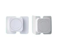 MeevrgR Child Safety Refrigerator Lock for Cabinets & Drawers - Tool-Free Easy Install, No Drilling, ABS Plastic, White, 2-Pack