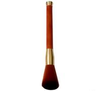 MeevrgR Coffee Grinder Cleaning Brush Made of Solid Walnut Wood, Soft Bristle Tool to Remove Buildup without Scratches, Suitable for Espresso Machines and Bars(Rosewood)