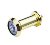 MeevrgR Door Viewer 180 Degree Wide Angle Peephole Metal Glass Door Viewer Suitable for Home insure You Never Miss a Visitor Adding to its functionality(Gold)