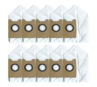 MeevrgR Dust Collection Bags For Airbot X40-Ultra 17000 Pa Robot Vacuum, High Capacity Non-Woven Fabric Replacement Garbage Bags With Multi-Layer Filtration System(10 PACK)