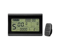 MeevrgR Electric LCD Display Instrument Panel for KT-LCD3 and KT Controller, 24V 36V 48V, SM Connector, Black