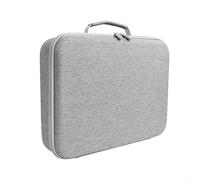 MeevrgR EVA Storage Organizer with Handle for ECOVACS for MINI for WINBOT Robots, Shockproof Water Resistant Protective Travel Bag for Robot Vacuum and Cleaner(Gray)