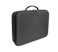 MeevrgR EVA Storage Organizer with Handle for ECOVACS for MINI for WINBOT Robots, Shockproof Water Resistant Protective Travel Bag for Robot Vacuum and Cleaner(Black)