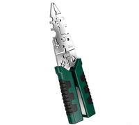 MeevrgR Fiber Optic Wire Strippers - High Carbon Steel Cable Stripping Pliers - Precision Network Cabling Tool for Single Multimode Fiber - TPR Handle