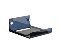 MeevrgR Fire TV Box Wall Mount Bracket - Acrylic Holder for Fire TV (13x11x5cm) Space-Saving Black Design with Easy Installation