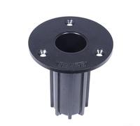 MeevrgR Floor Mount Holder Tripod Speaker Stand with 35mm Top Cap for DJ PA System and Recording Studio Black(E)