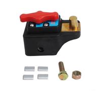 MeevrgR for Battery Disconnect Switch Brass Top Post Terminal Off Kill Switch 12V 24V 45A Anti Theft for Car Boat RV Truck Vehicle