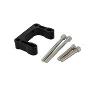MeevrgR Handlebar Riser Block for Sur Ron and Segway X260/X160, 6061 Aluminum Stem Riser with 15mm 20mm Height Adjustment, Black 25mm