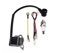 MeevrgR Ignition Coil Set For MS200 MS210 MS230 MS250 Chainsaws, 021 023 025 Models Replacement For OEM Cross Reference 00004001306, For Coil Module with Spark-Plug Wire