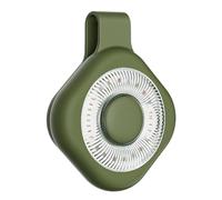 MeevrgR LED Headlamp with Magnetic Mount for Outdoor Camping and Hiking, 47g Portable Work Light with Type-C Charging, Tri-Color 6-Level Brightness, Compatible with Metal Surfaces green