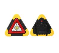 MeevrgR LED Solar Work Light with 5 Brightness Levels, Red Warning & Power Bank Function, Tripod Mount for Car Emergency Safety, Compatible with ATV UTV Side-by-Side Lighting