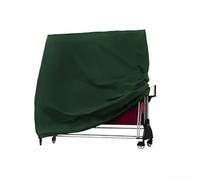 MeevrgR Outdoor Table Tennis Table Cover - 210D Oxford Fabric & UV-Resistant Fits Standard Tables 165x70x185cm)(Green)