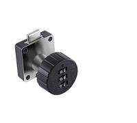 MeevrgR Password Locking Hasp Staple Padlock Garage Lock Password Locking Suitable for Outdoor and Indoor with a Smooth Good Rust and Resistance(3#)