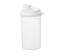 MeevrgR Portable Cold Extraction Cup for Homemade Cold Brew Coffee, Fruit Tea, and Lemon Infusions, Large Capacity Refrigerated Steeping Jar with for DURABLE PP Material, 16.5 x 8.5 cm, Tr