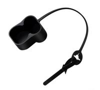 MeevrgR Protective Cap Cover for CCS2 DC for COMBO 2 EV Charging Connector, CFRP Construction with Secure Strap, Anti-Contact Dust Shield for European Standard Vehicle Side Ports, Black Colour