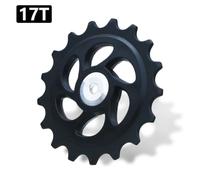 MeevrgR Rear Derailleur Pulley Wheels for 10-18T Rear Mech with Bearings Compatible with Road and for HYBRID Bikes, 10T 11T 12T 13T 14T 15T 16T 17T 18T 17T