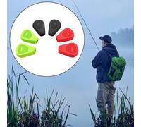 MeevrgR Replacement EVA Knob Cover Skin for TATULA STRADIC SIENNA RSAHARA Baitcasting Reel Handle Shaft - FOR DRT MK1 Compatible, 45.4 x 35 mm, 1 or 2 pcs red