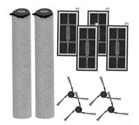 MeevrgR Replacement Roller Brush for MOVA S70 S70 Ultra S70 Pro, 10PCS Mopping Roller with Filter and Side Brushes, Main Brush for Robotic Vacuum