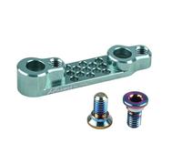 MeevrgR Road for Bike Flat Mount Rear Disc Brake Adapter Caliper Mount 140mm to 160mm Conversion for SRAM Campy Compatible with 7075 Aluminium Alloy Black Green