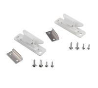 MeevrgR RV Drawer Latches 2Pcs Entry Catch for 67 * 24 * 22mm 2pcs Nylon Drawer Latches Suitable for Office and Storage safeguarding Accidental Openings(White)