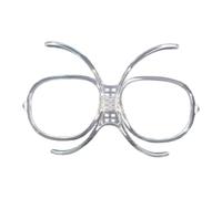 MeevrgR Rx Insert for Ski Goggles Compatible with Prohecy and Knowledge Models, Flexible Optical Adaptor Frame for Prescription Skiing and Snowboard Glasses B
