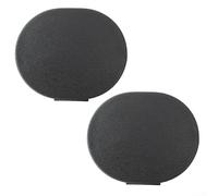 MeevrgR Set of 2 Windshield Cowl Grille Covers for Mazda for MX5 for Miata NA NB 1989-2005, Wiper Screw Cover for 323 for Protege 1990-2003 RX7 FC, Black ABS Cowl Panel Trim