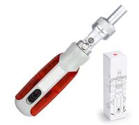 MeevrgR Simplified Repairs with The Multi Angle Feature of The 14 in 1 Ratchet Toolset (Red)