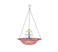 MeevrgR Solar Bird Bath Fountain Hanging Water Bowl with Chains