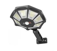 MeevrgR Solar Lights Outdoor 168LED Motion Sensor Flood Light, With 360° Wide Angle Illumination IP65 Waterproof, Dusk-Dawn Security Wall Lamp For Garden Patio Yard