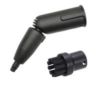 MeevrgR Steam Turbo Brush Kit For Karcher For SC Series Steam Cleaners Model 2.863-159.0, Includes Vibrating Brush And Nozzle, For Fast Deep Cleaning Crevices Corners And Edges(A)