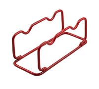 MeevrgR Steel Dumbbell Rack Stand for Strength Training, Dumbbell Holder with Barbell Storage, Black/Red, Big 32x10x11cm or Small 25x10x11cm RedBig