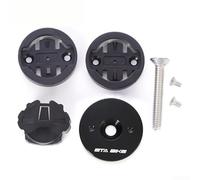 MeevrgR Streamlined Cycling GPS Mount for 28 6mm Diameter Stems Compatible with Leading Bike Computer Brands (Black)