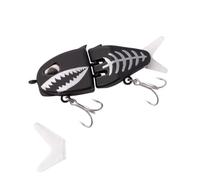 MeevrgR Swim Bait for Trout and Perch, 6.5cm S-Type Slowly Sinking Fishing Lure with 3D Paint, ABS Material Micro Bait Compatible with Multi-Section Rods C