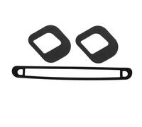 MeevrgR Tail Light Seal Kit for C1 107 2005-2021 - 2x Rear Lamp Seals + 1x High-Mount Stop Lamp Gasket, Black Plastic
